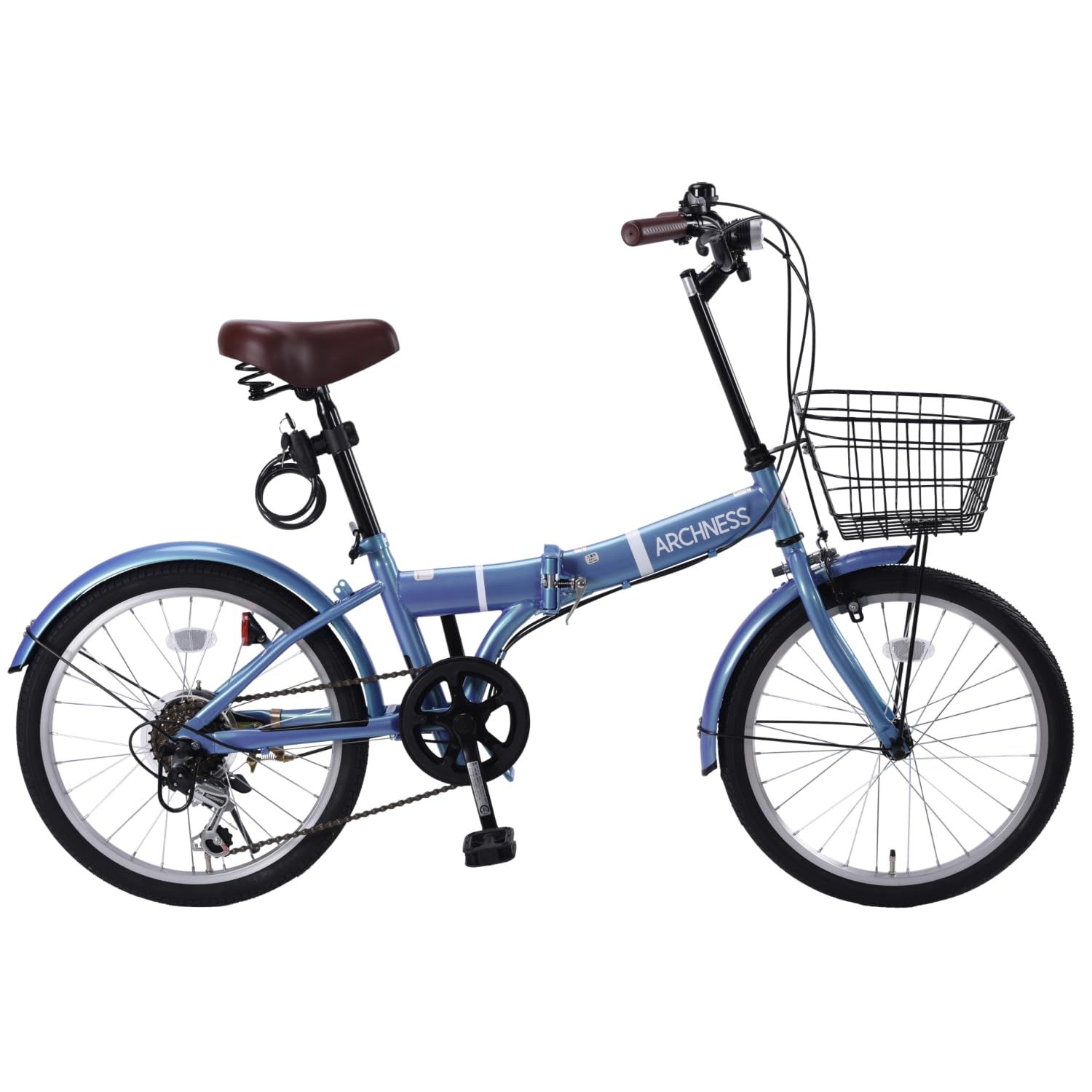 Amazon | ARCHNESS 206-1B 折りたたみ自転車 20インチ 自転車 軽量