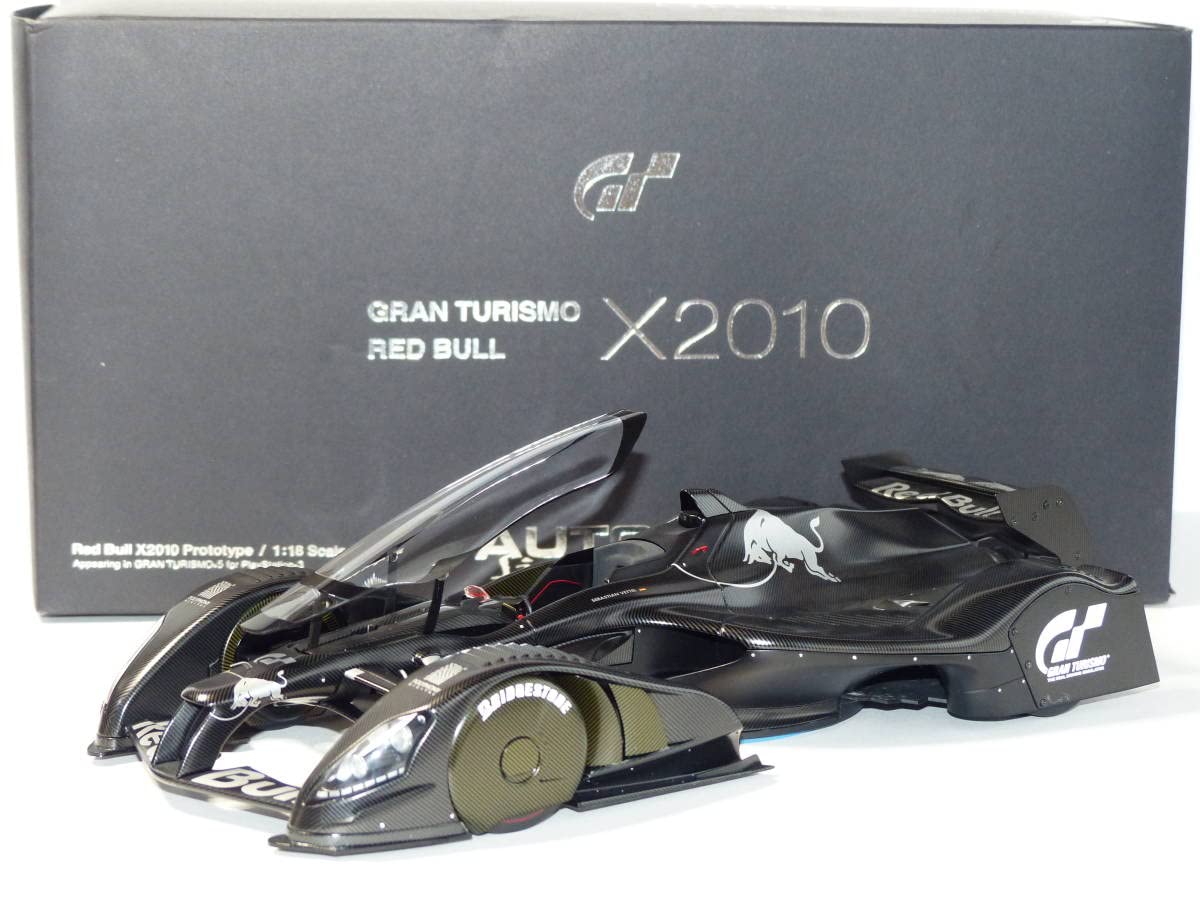 Amazon | AUTOart 1/18 GRAN TURISMO Red Bull X2010 Prototype オート
