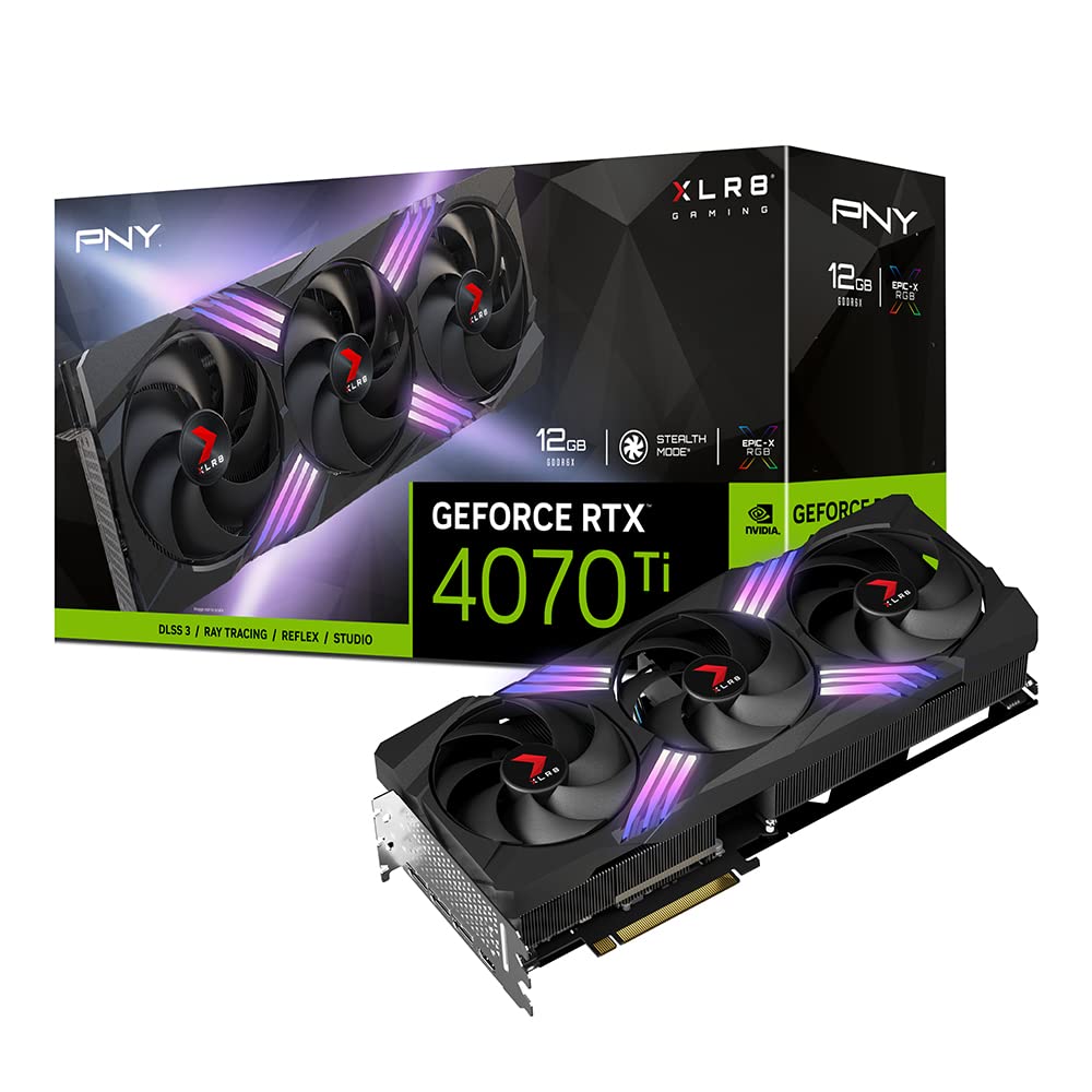 Amazon | PNY GEFORCE RTX™ 4070Ti 12GB XLR8 ゲーミング VERTO EPIC-X
