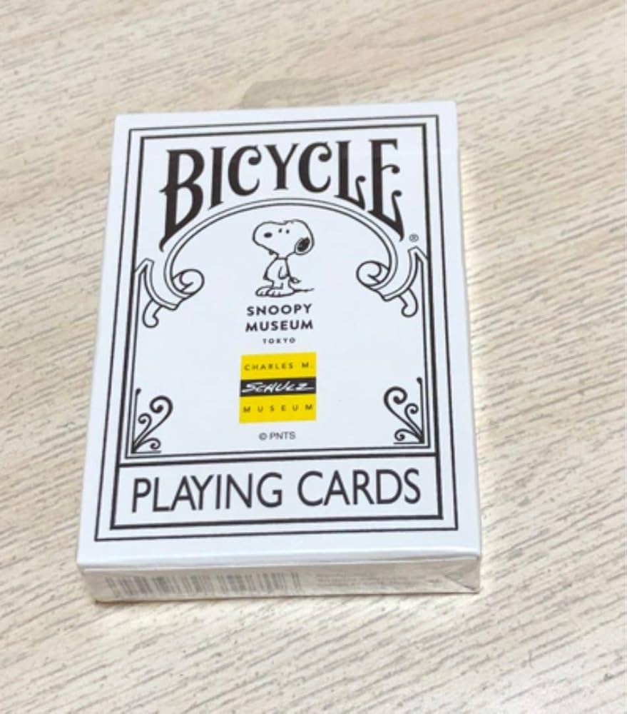 Amazon.co.jp: スヌーピーミュージアム限定トランプ「BICYCLE PLAYING