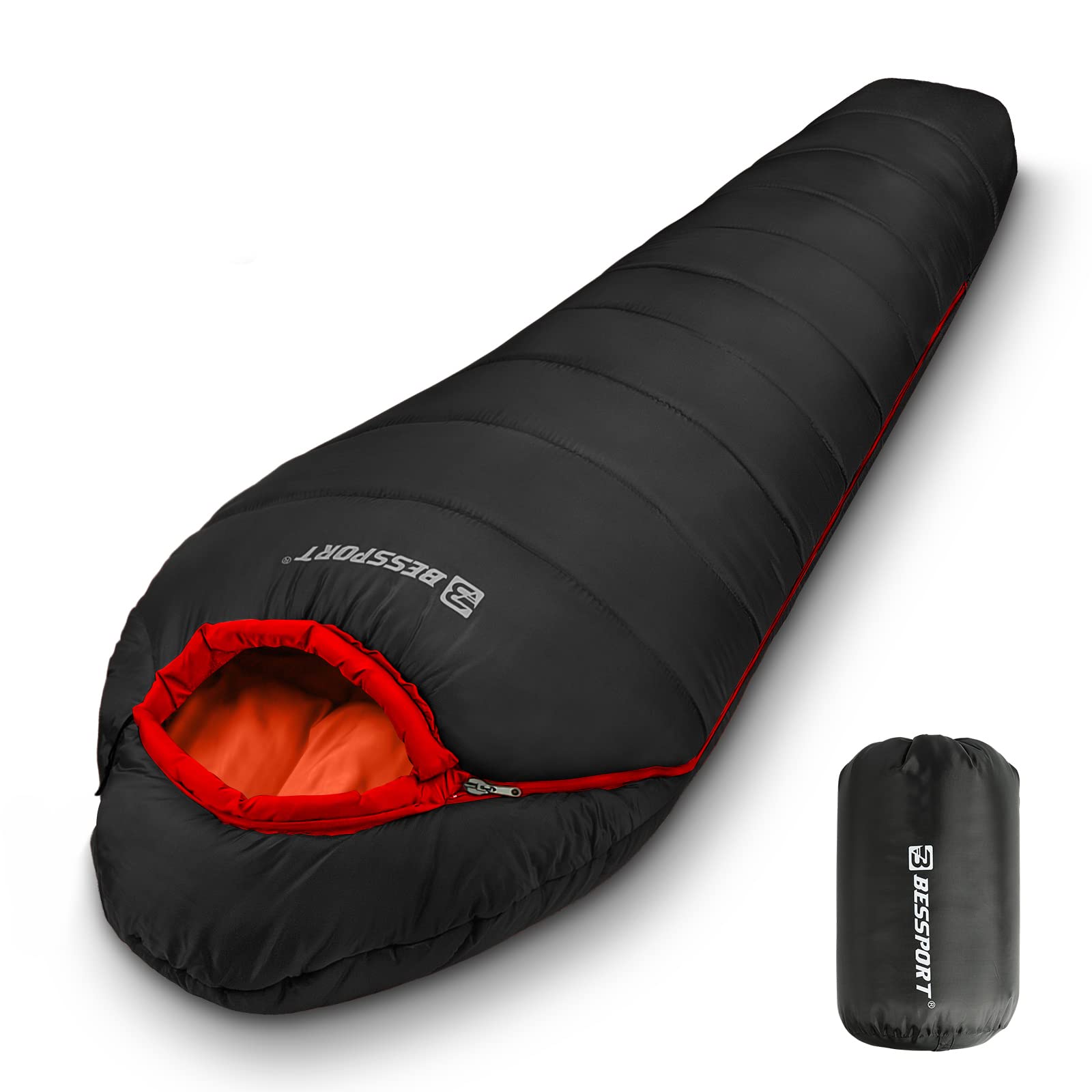 Amazon.com : Bessport Mummy Sleeping Bag | 15-45 ℉ Extreme 3-4