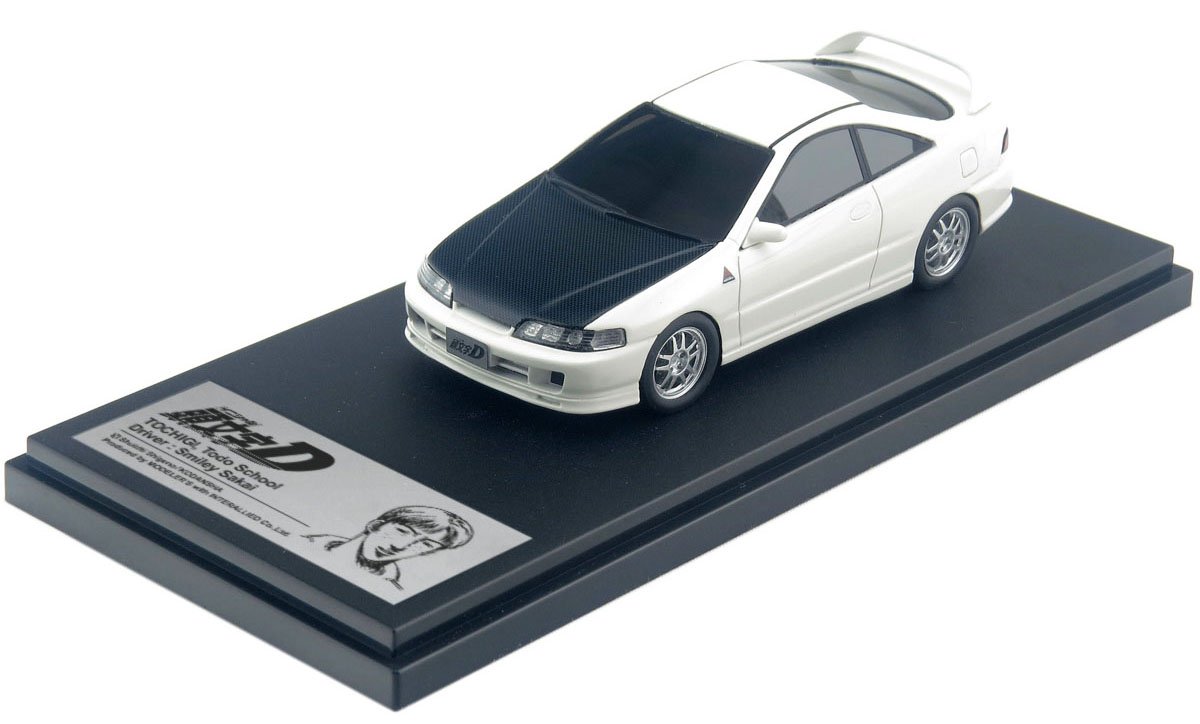 Amazon | MODELER'S 1/43 頭文字D スマイリー酒井 DC2 インテグラ 完成