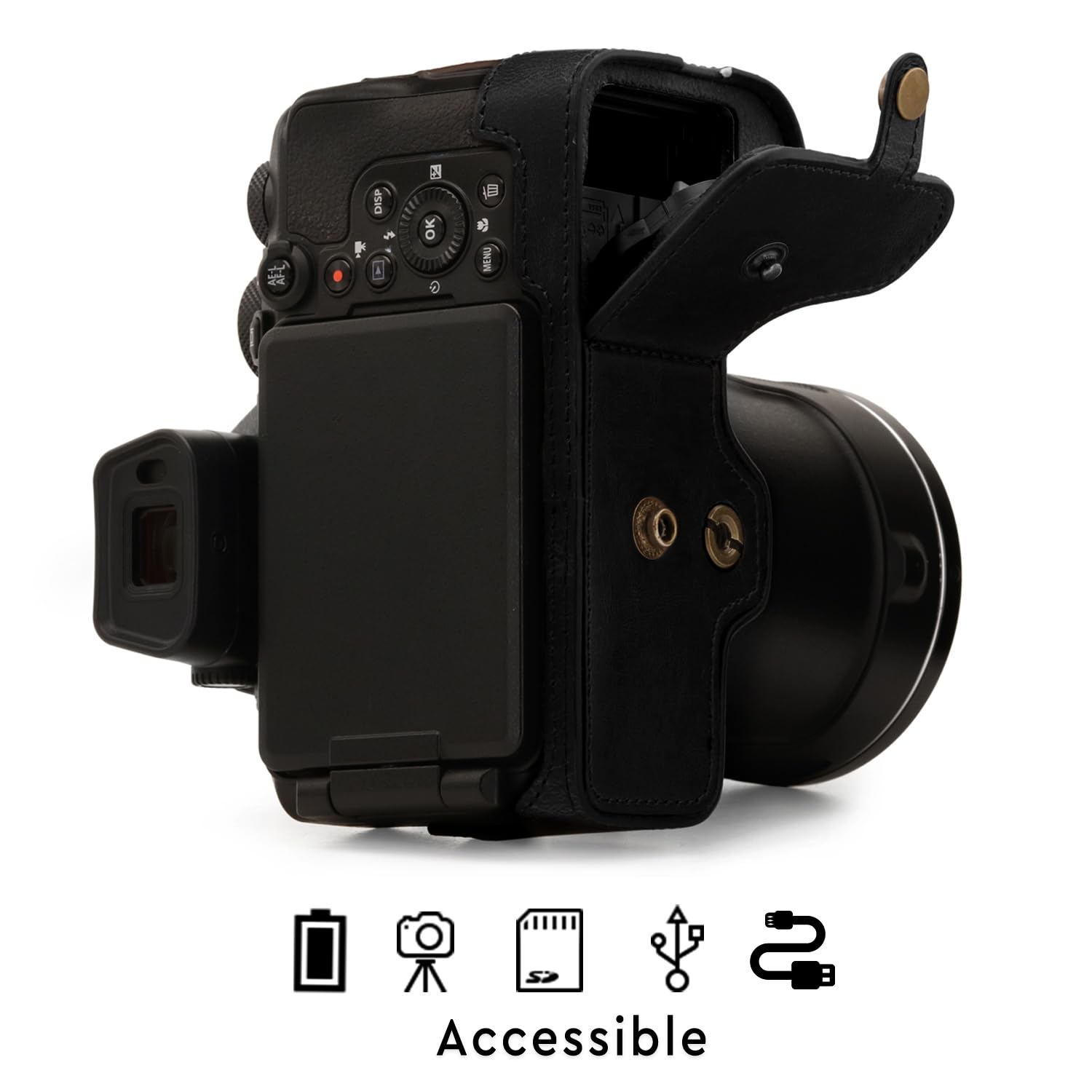 Amazon.co.jp: MegaGear-Nikon Coolpix P950互換性のある今すぐ使える