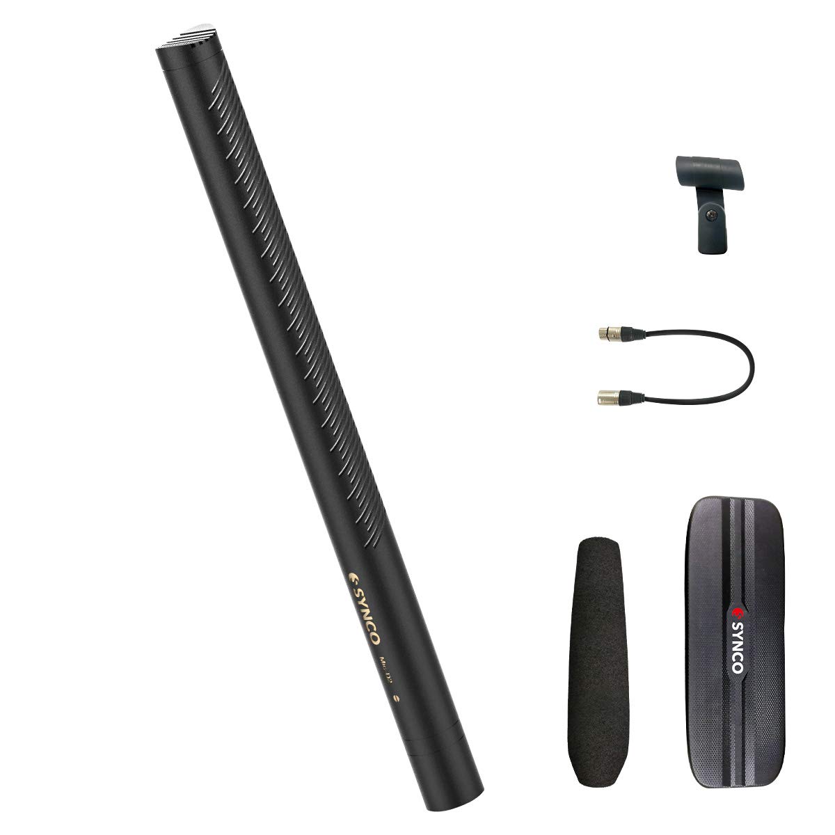 Amazon | ショットガンマイク, SYNCO MIC-D2 超指向性マイク 黄銅製