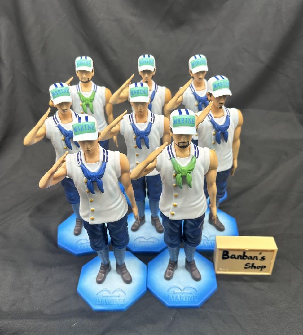 Amazon.co.jp: ワンピース 海兵 世界政府 フィギュア 8体セット
