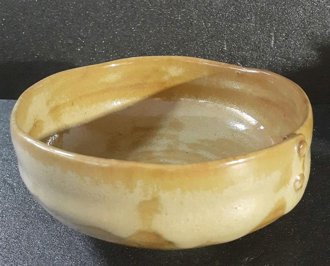 Amazon.co.jp: 福井 芦原焼あわらやき 在銘 芦原天声作 茶碗 茶道具