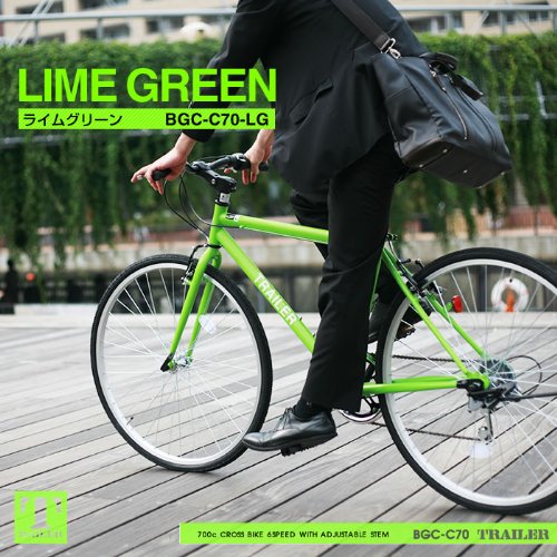 Amazon | TRAILER(トレイラー) 700Cクロスバイク6段変速 adjustable
