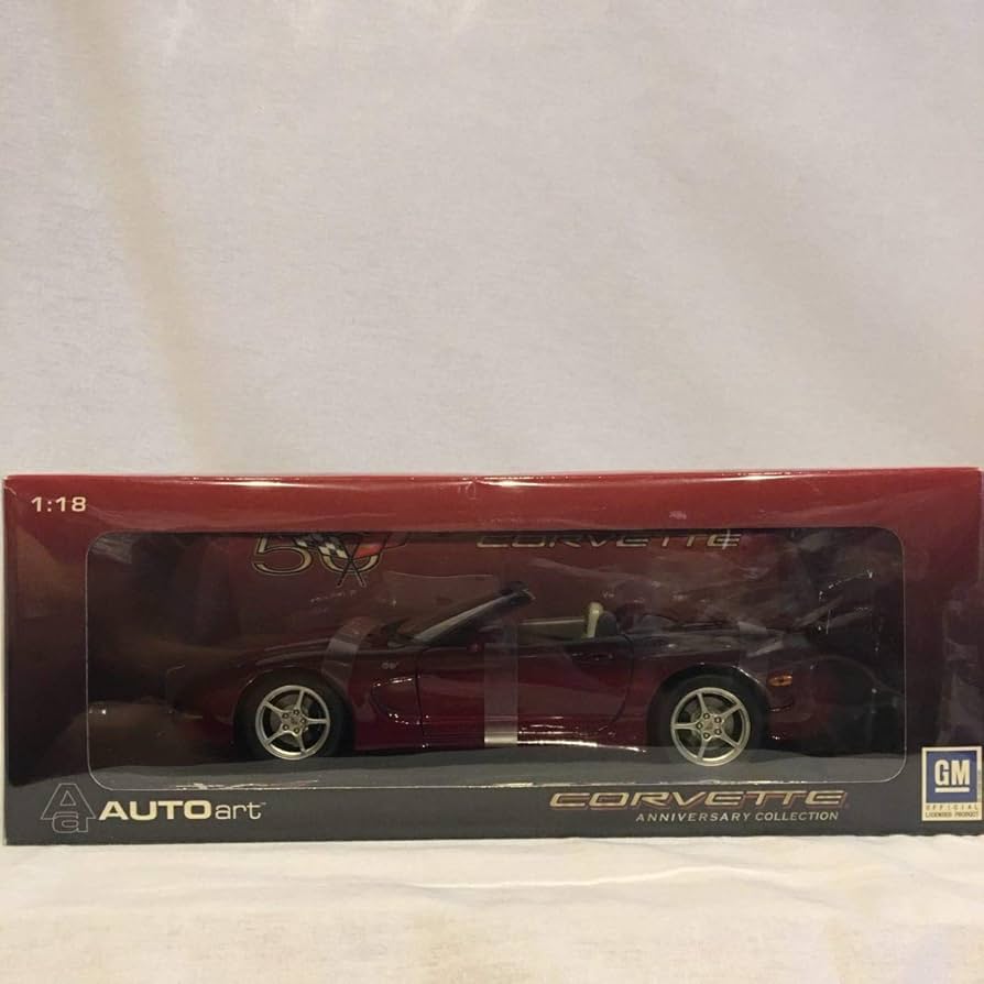 Amazon | AUTOart 1/18 CHEVROLET CORVETTE 50th Anniversary