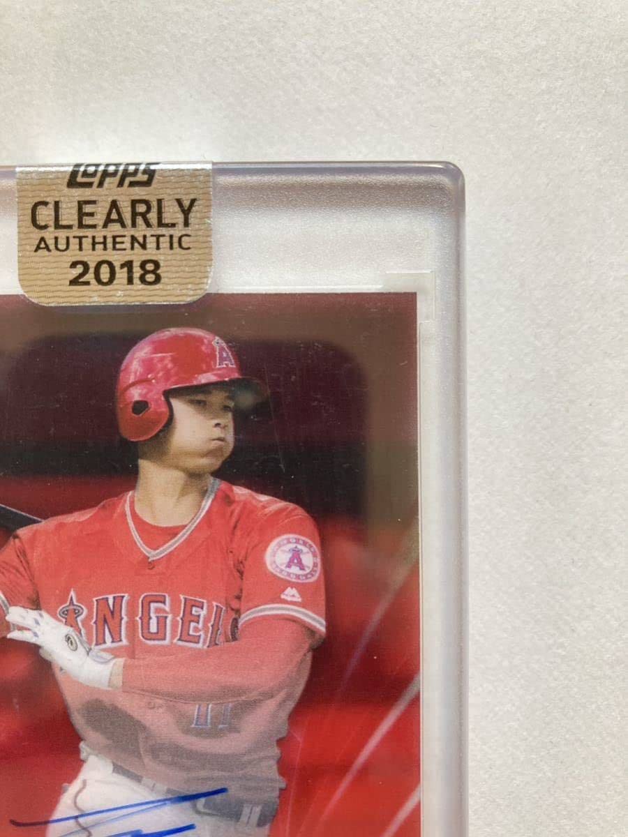 Amazon.co.jp: 50枚限定 大谷翔平 ルーキー直筆サインカード 2018