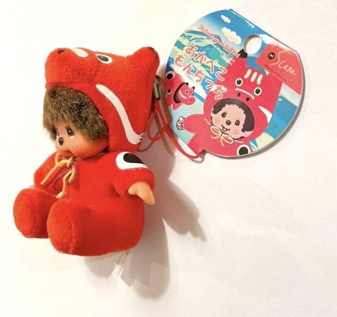Amazon.co.jp: 福島限定赤べこ もんちっち : おもちゃ