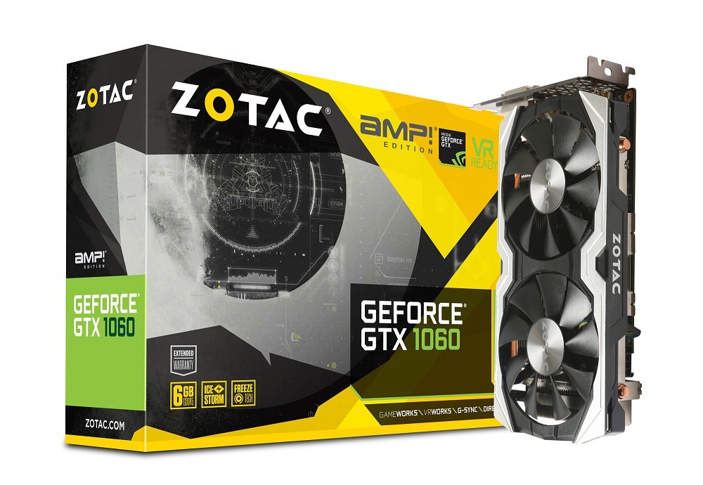 Amazon | ZOTAC Geforce GTX 1060 6GB AMP Edition グラフィックス