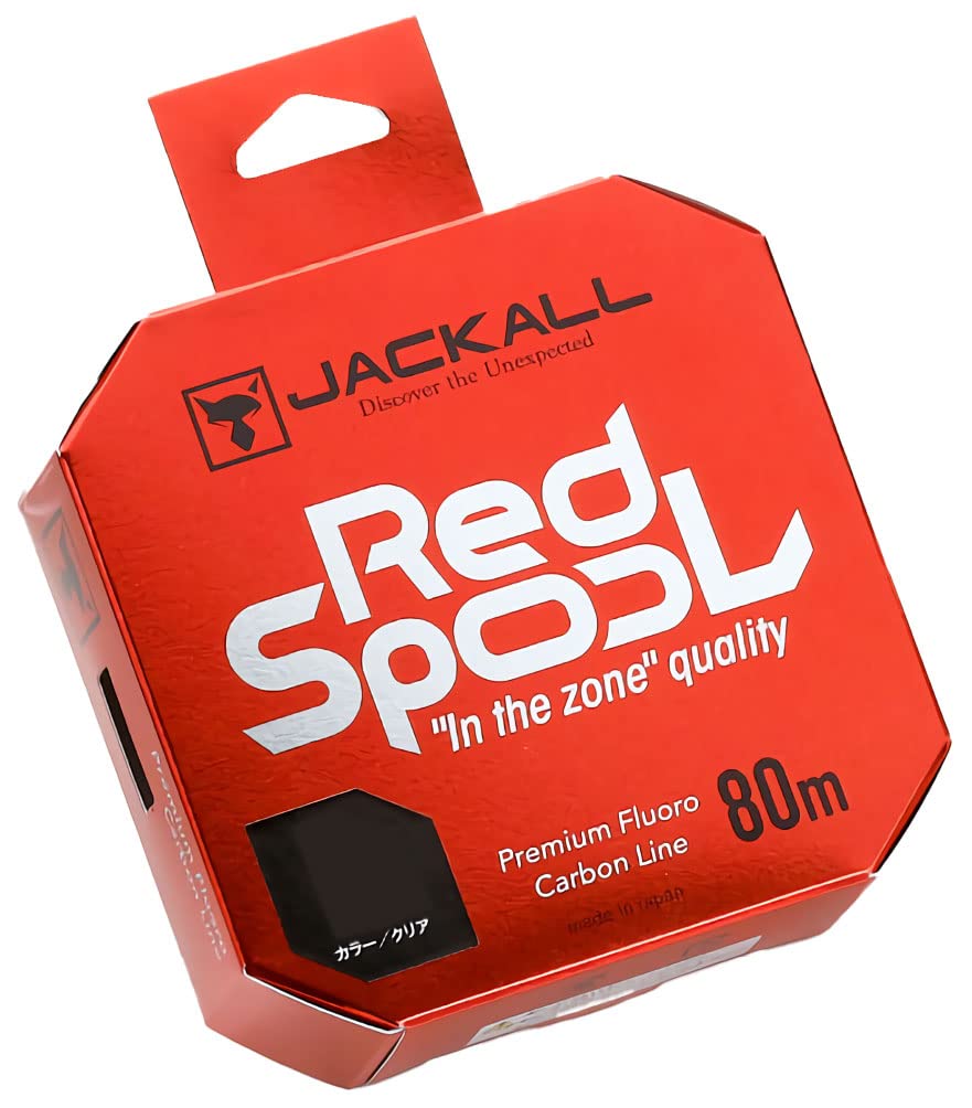 Amazon | JACKALL(ジャッカル) フロロライン レッドスプール 80m 2lb