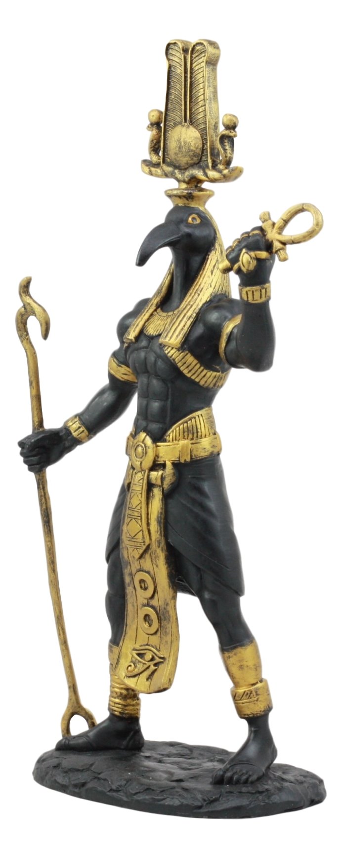 Amazon.co.jp: 古代エジプト トキの頭を持つイビズ神 高さ約30cm 彫像