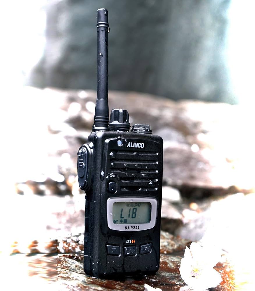 Amazon | アルインコ 防水型特定小電力トランシーバー 47ch DJP-221M