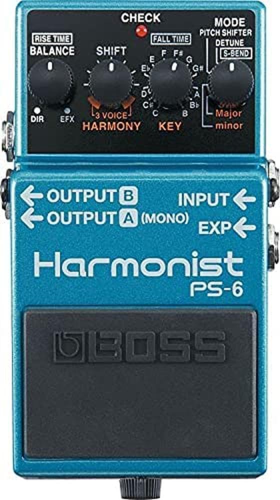 Amazon | BOSS Harmonist PS-6 | ピッチシフター・オクターバー | 楽器