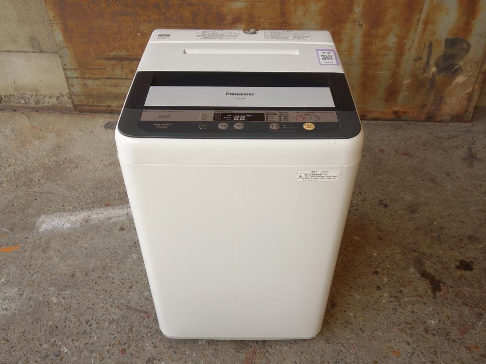 Amazon.co.jp: パナソニック 5.0kg 全自動洗濯機 グレーPanasonic NA