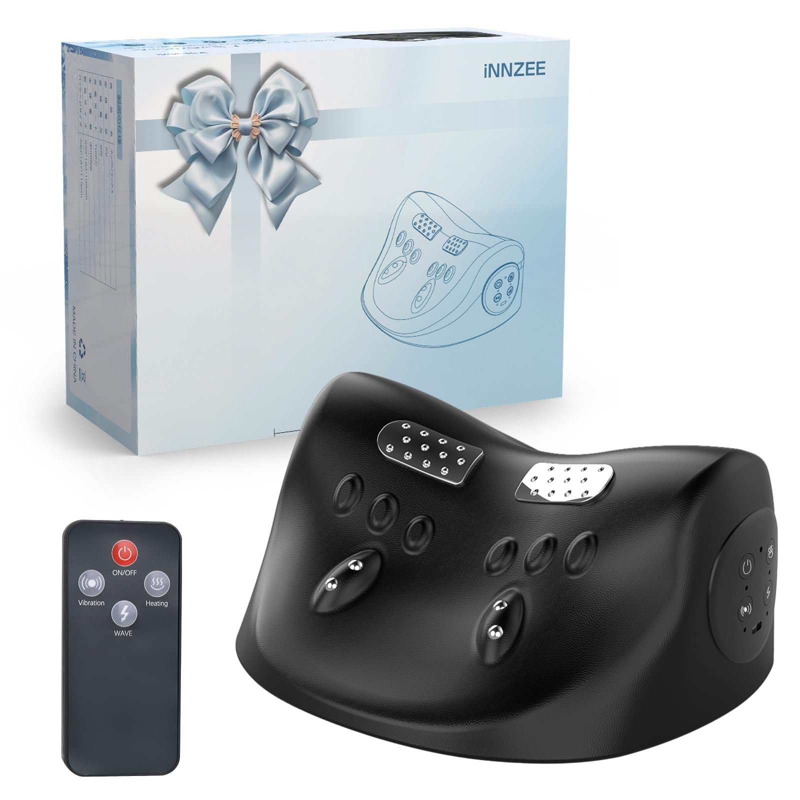 Amazon.co.jp: iNNZEE 多機能 ピロー 首 肩 リラックス【温熱・振動