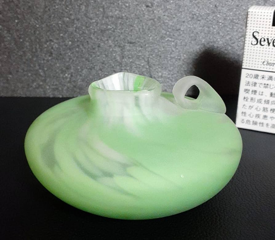 Amazon.co.jp: 真作保証文化勲章受章作家 ガラス工芸界の重鎮藤田喬平