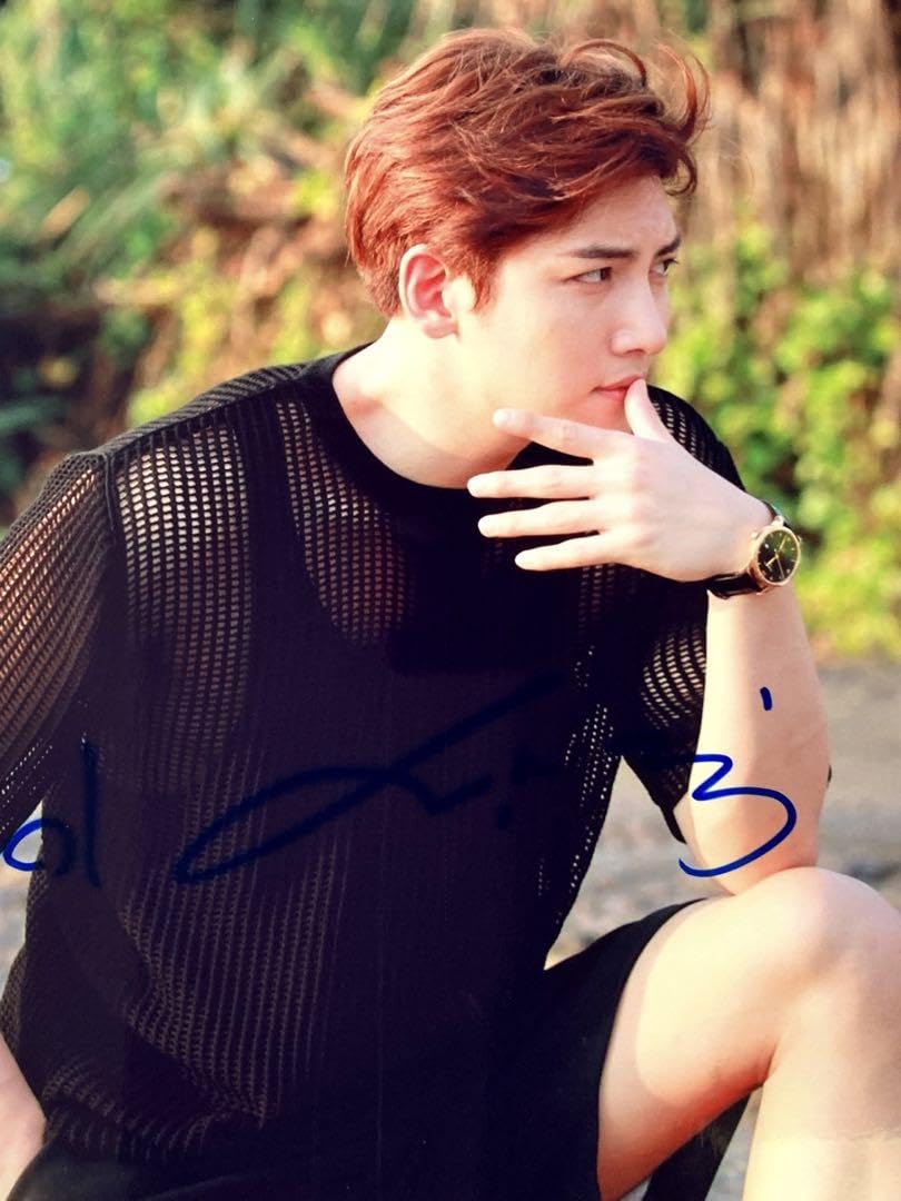 Amazon.co.jp: チ・チャンウク直筆サイン入り超 特大写真…Ji Chang-wo