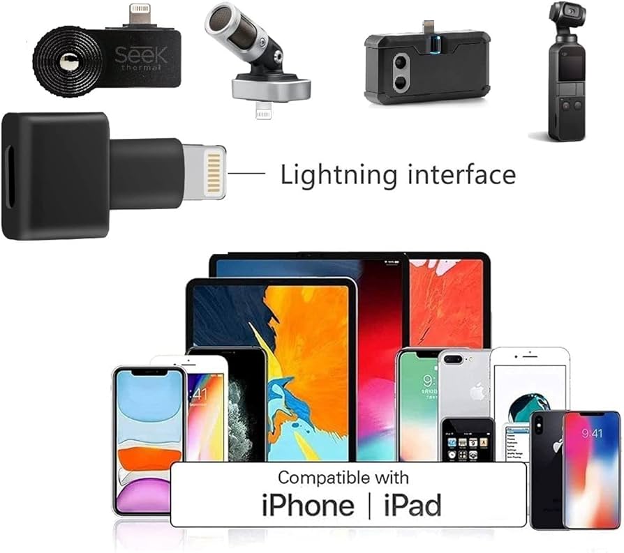 Amazon.co.jp: ライトニング延長ケーブル アダプター 2点パック Apple