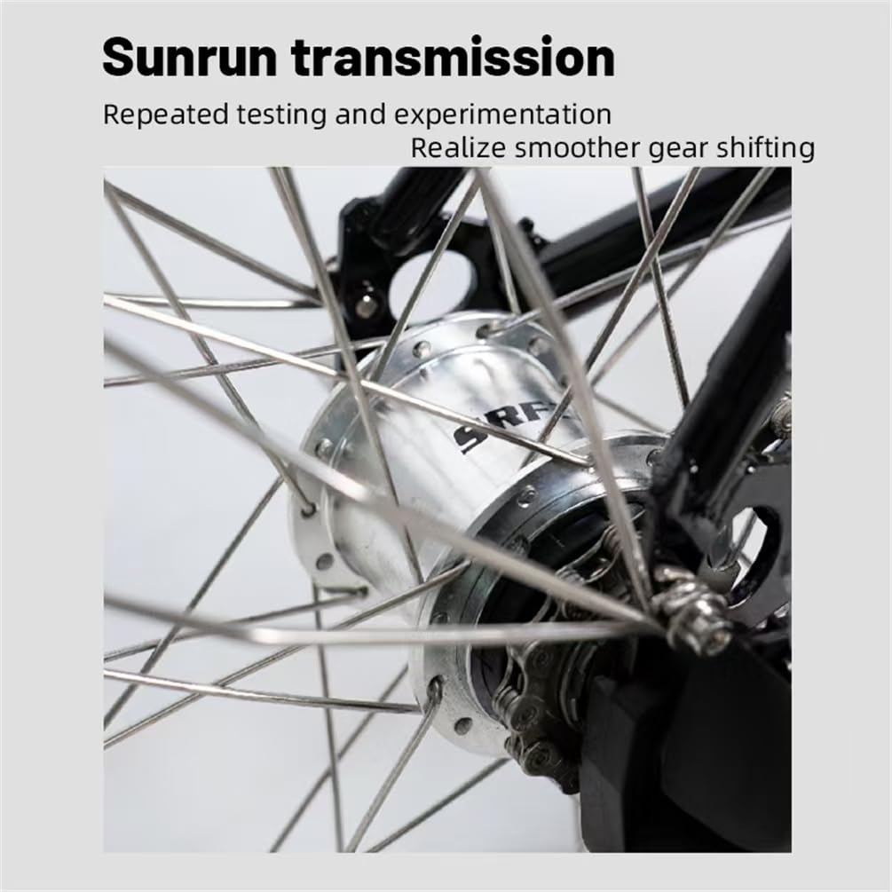 Amazon | Litepro 16インチ 内3速強化された 横ハンドル 折りたたみ