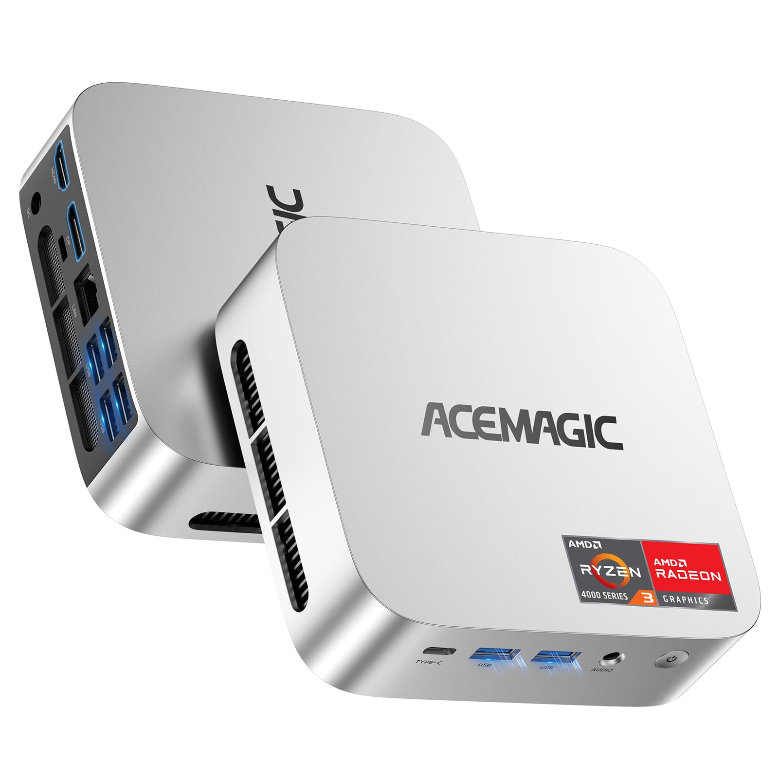 Amazon.com: ACEMAGIC Mini PC 16GB DDR4 RAM 1TB SSD, Ryzen 4300U