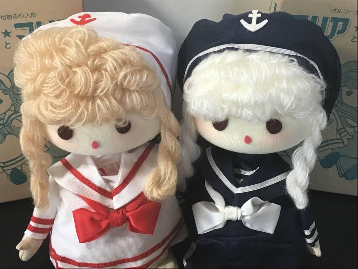 Amazon | オルゴール 首振り人形「マリアとマリン」水兵さん