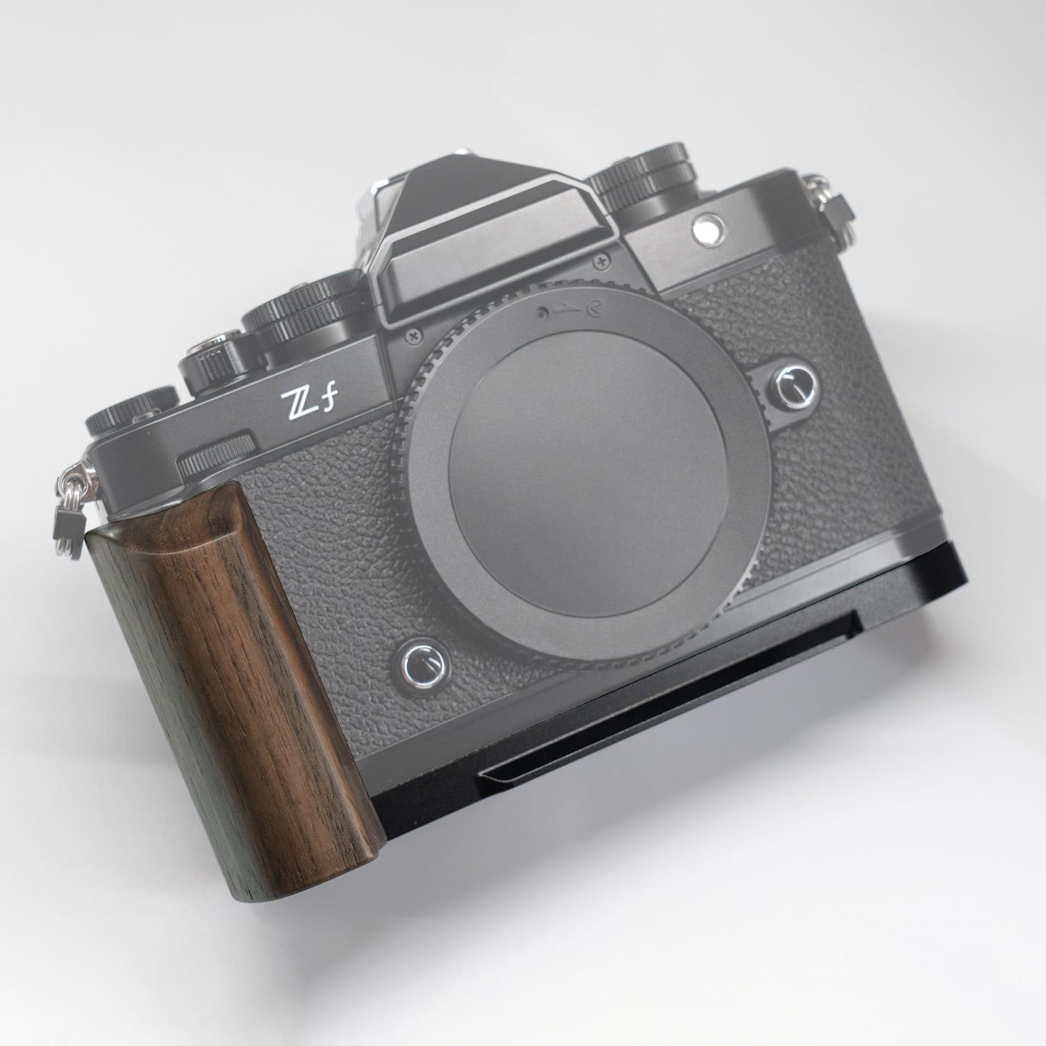 Amazon | Iborrys 高級実木 カメラグリップ 、 対応 Nikon ニコン Zf