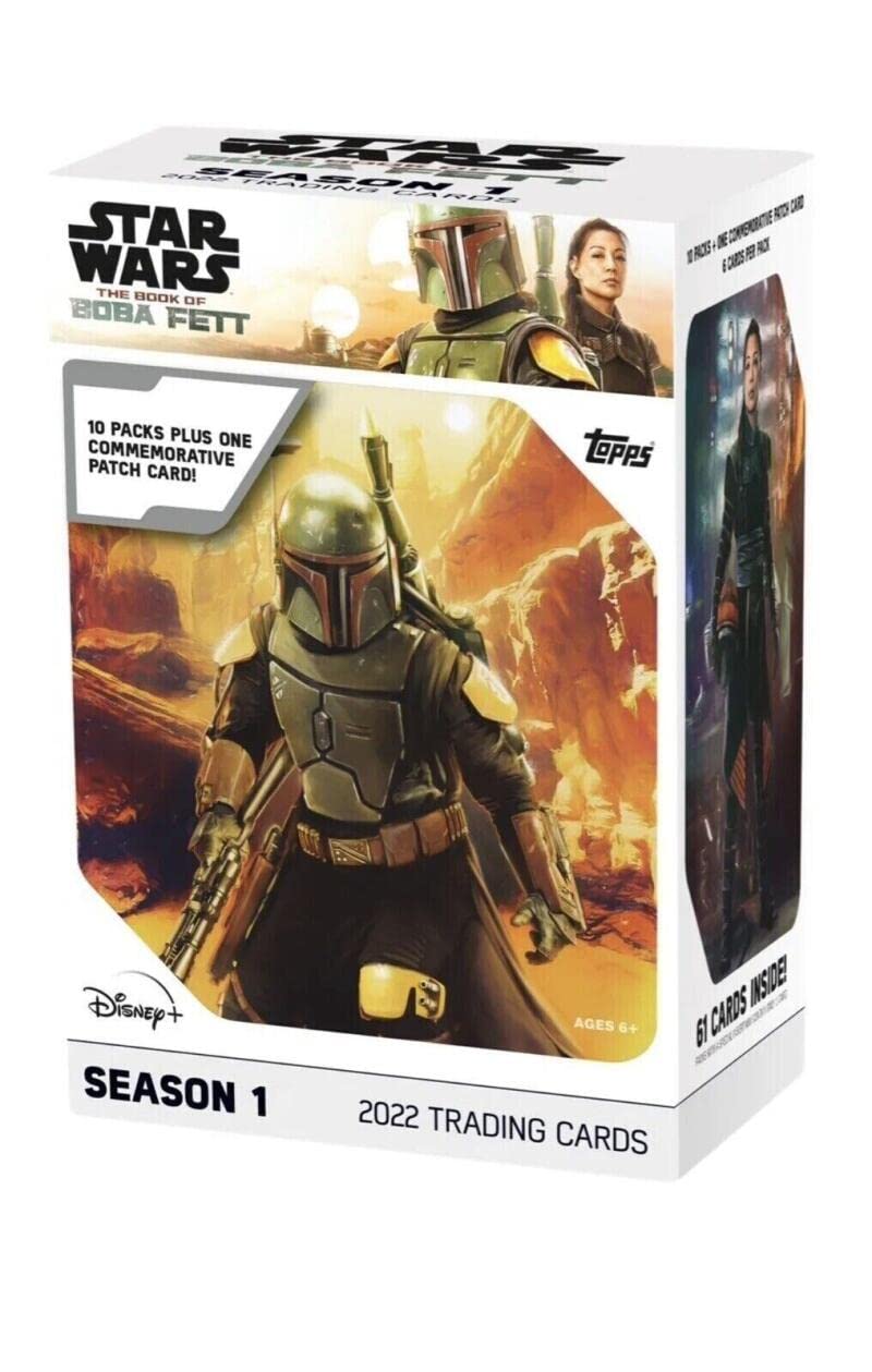 Amazon.com: 2022 Topps Star Wars Book of Boba Fett Factory Sealed