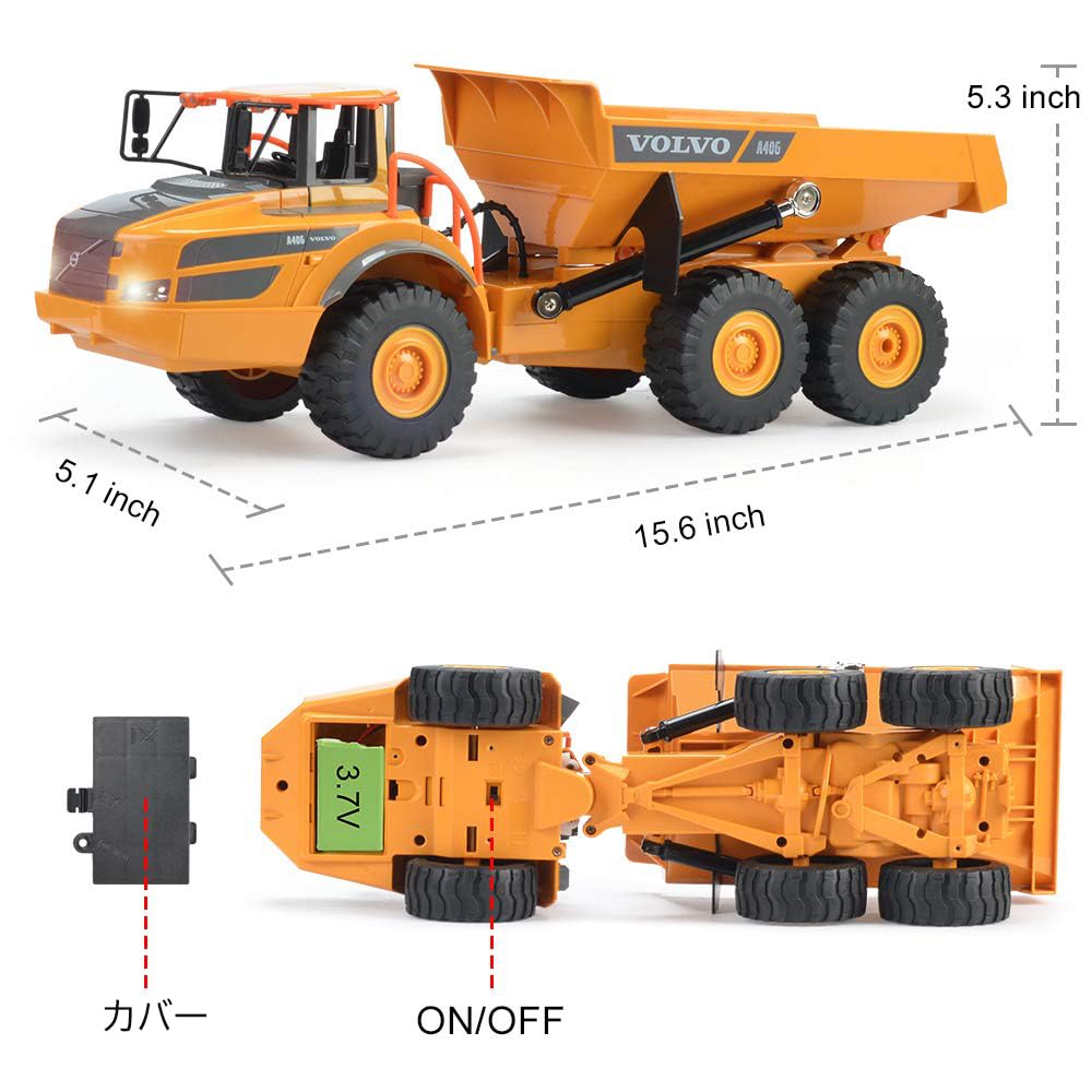 Amazon.co.jp: ダンプカーラジコン RC1/26 2.4Ghz トラックラジコン