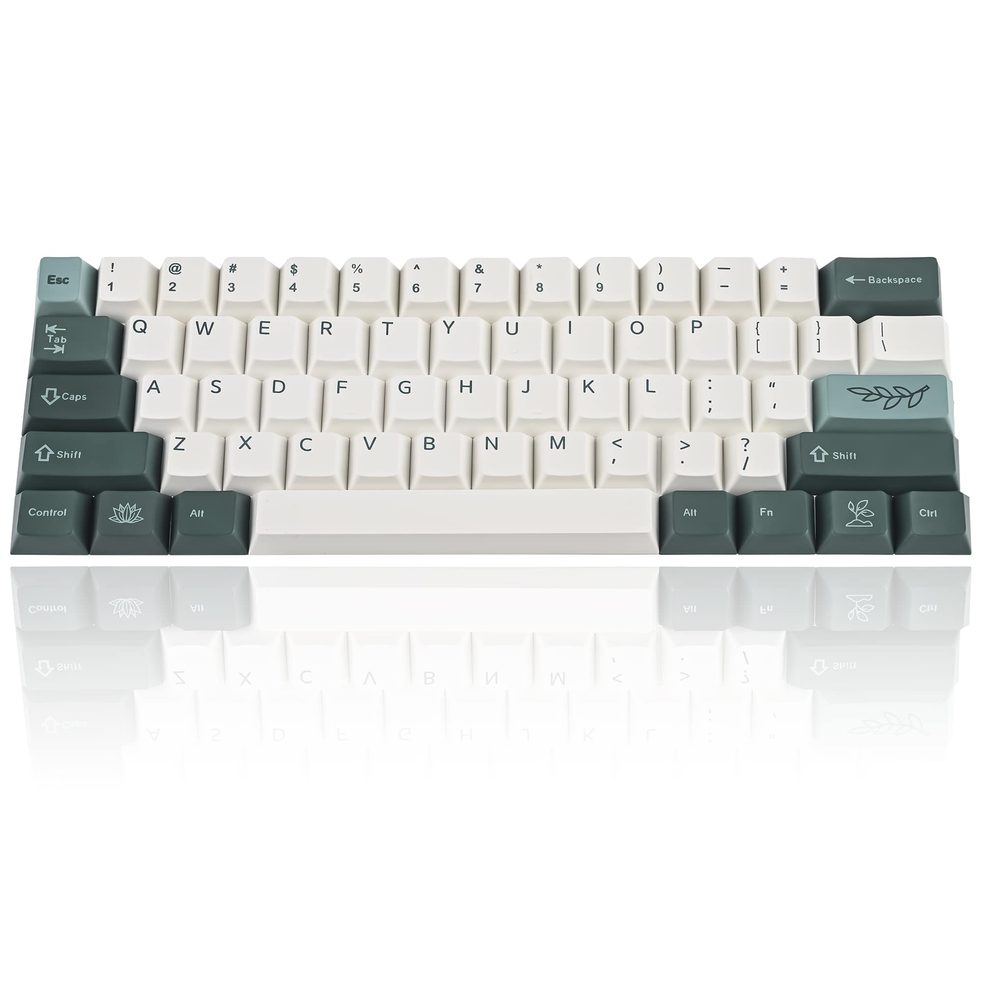 Amazon.com: 61-Key PBT Cherry Profile Keycaps 60 Percent Dye-sub