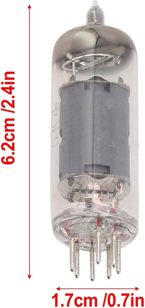 Amazon.co.jp: 6K4チューブバルブ真空管2個パック、7ピンテスト済み