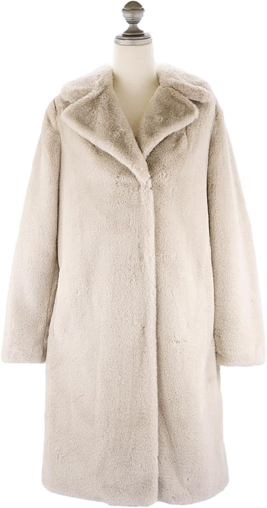 Amazon | [ヘルノ] フェイクファーコート GC000411D 12422 SOFT FAUX