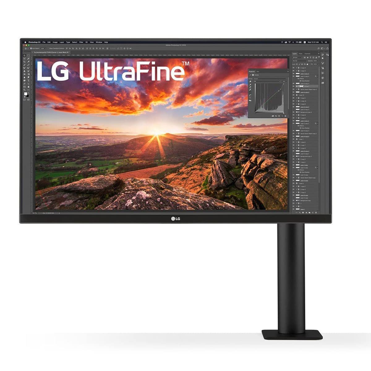 Amazon.co.jp: LG モニター UltraFine Ergo 27UN880-B 27UN880B 27