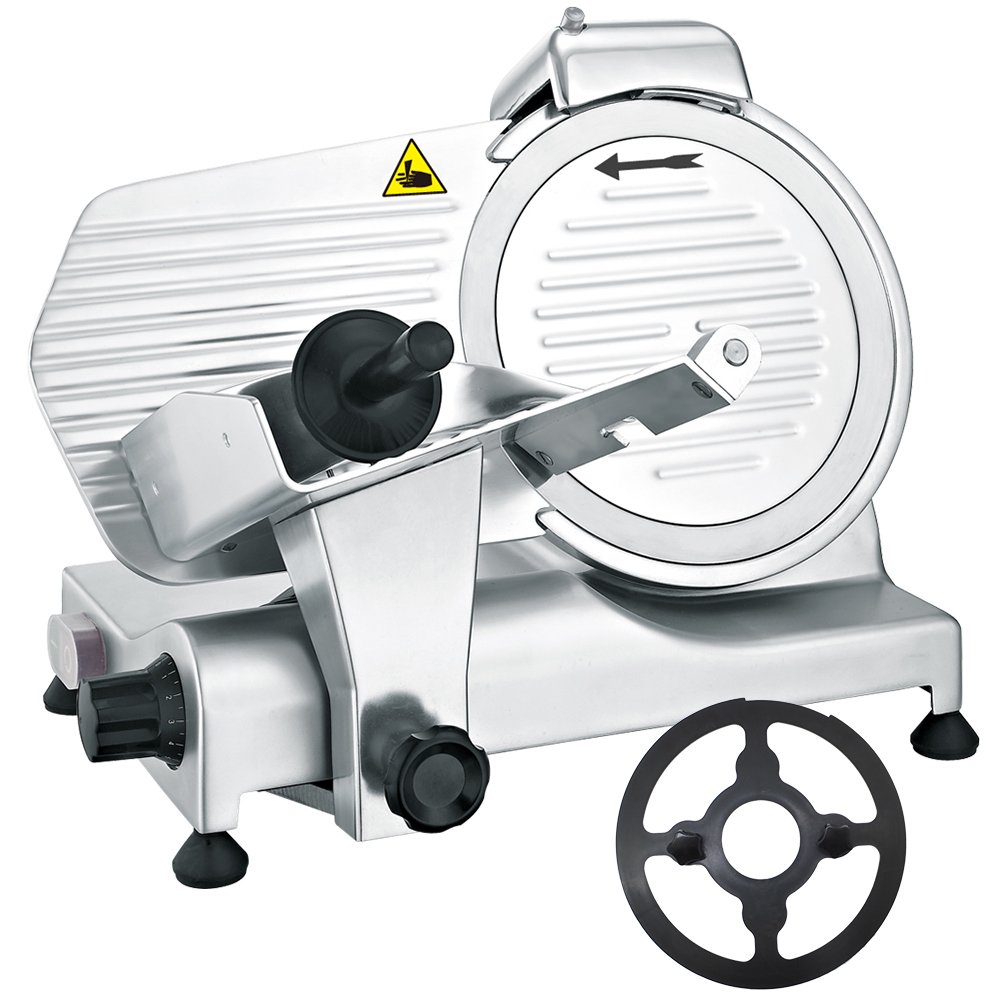 Amazon | 業務用 ミートスライサー 電動 肉スライサー【回転刃250mm