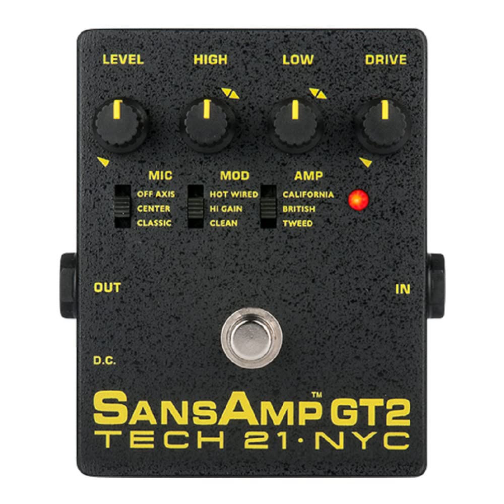 Amazon.com: Tech 21 GT2 SansAmp GT2 : Musical Instruments