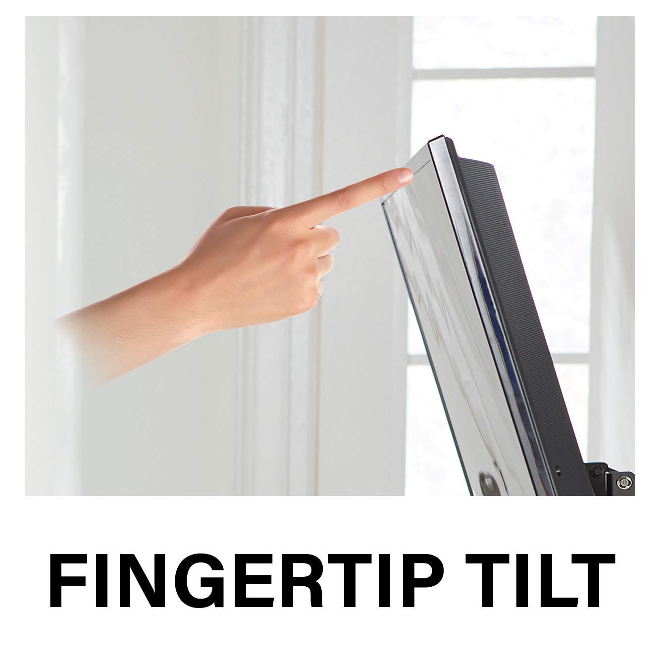 Amazon | SANUS 壁掛け金具 ティルト/超薄型固定 対応TVサイズ 27V~84V