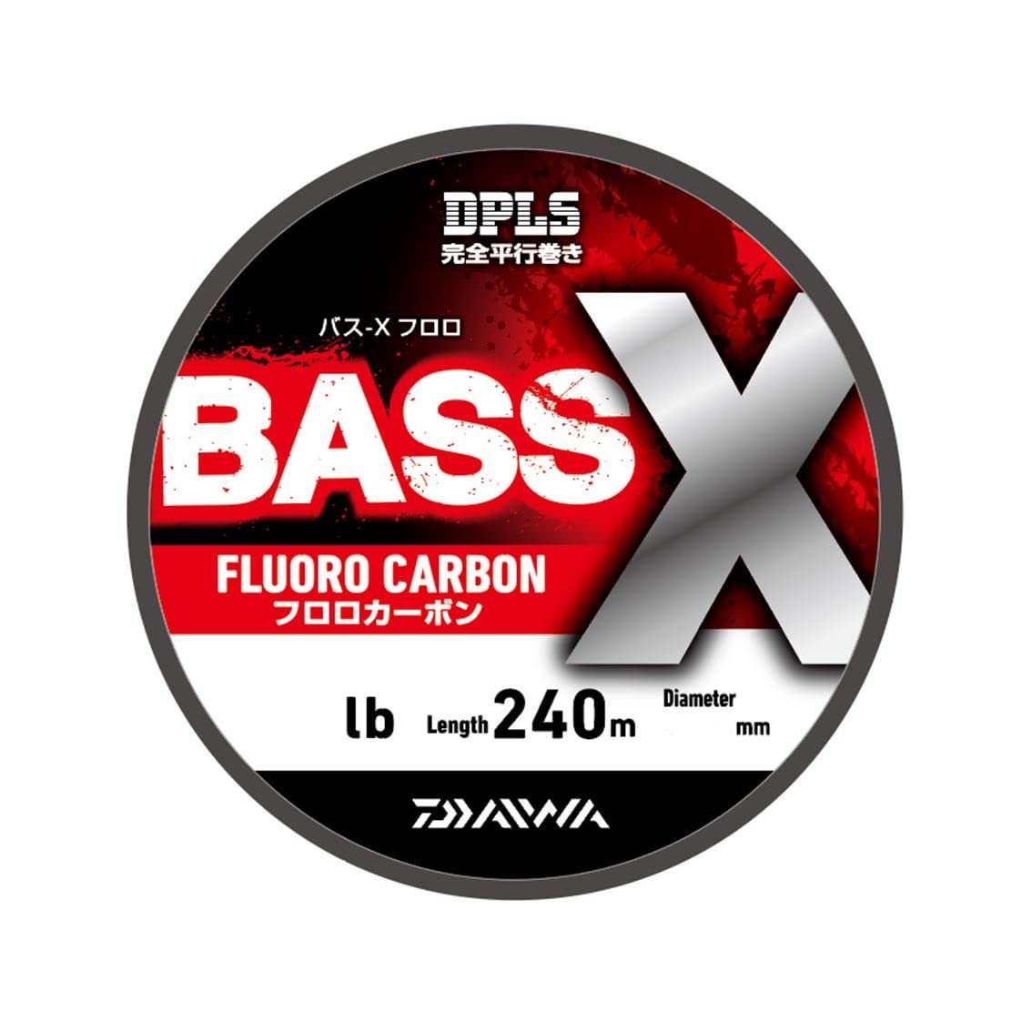 Amazon.co.jp: ダイワ(DAIWA) フロロライン BASS-Xフロロ 3LB -240