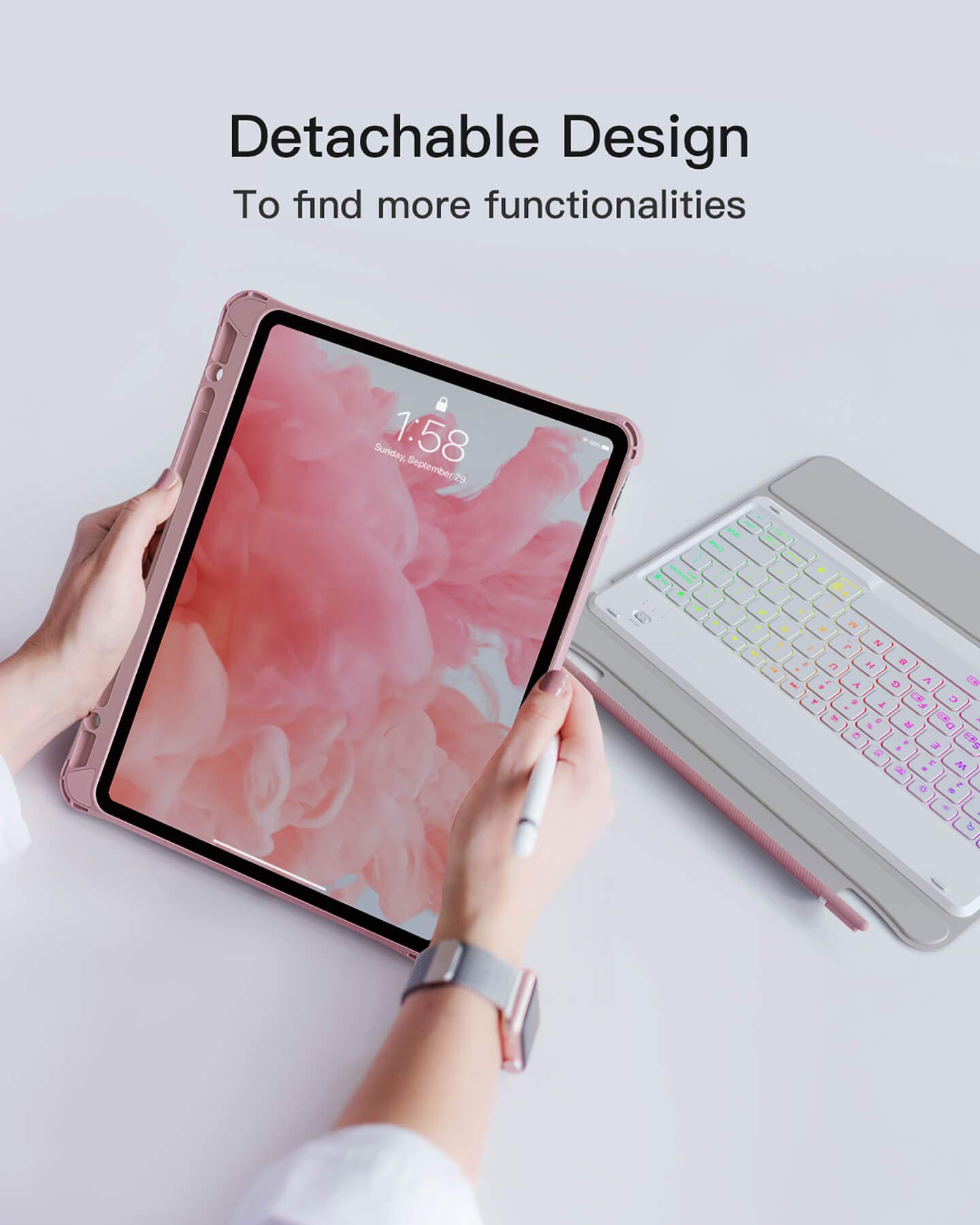 Amazon.co.jp: Inateck iPad Pro 12.9 キーボード 第3世代と第4世代