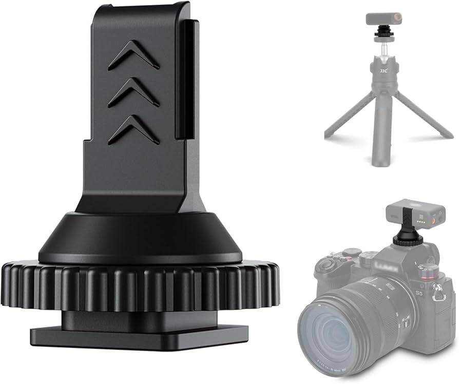 Amazon | JJC DJI Mic 2 トランスミッターアダプター コールドシュー