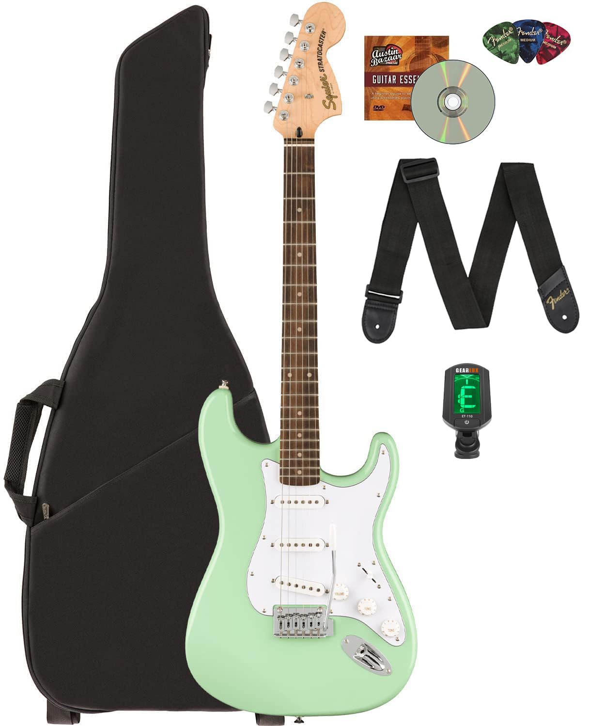 Amazon.com: Fender Squier Affinity Stratocaster Limited Edition