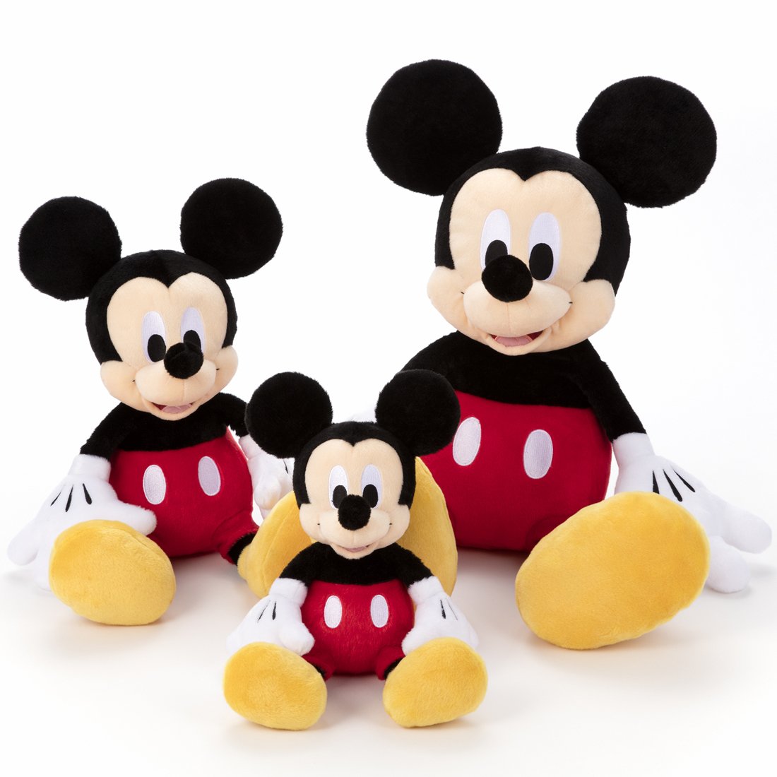 Amazon.co.jp: ディズニー グッドルック ぬいぐるみ L ミッキーマウス