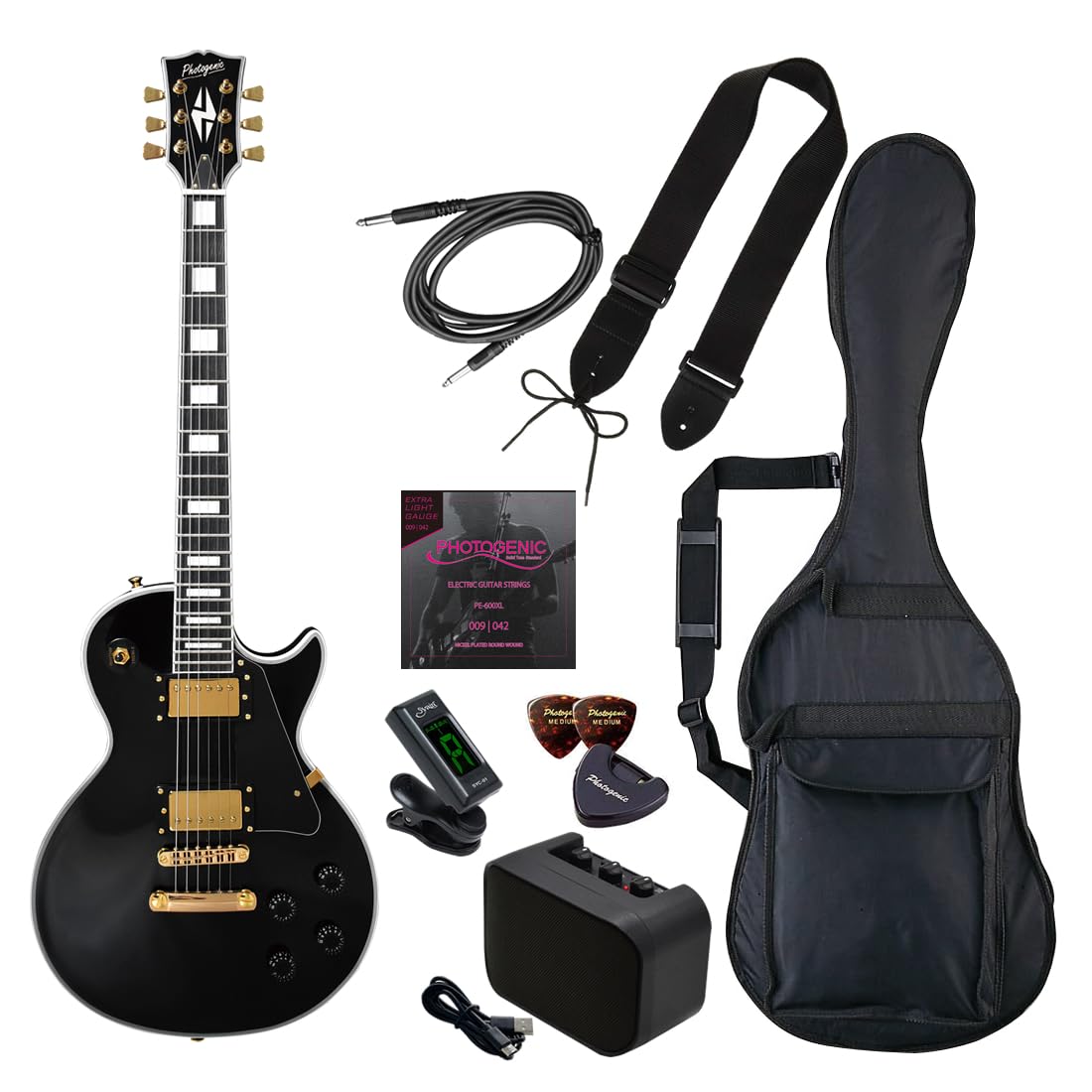 Amazon.co.jp: Photogenic フォトジェニック エレキギター 初心者入門