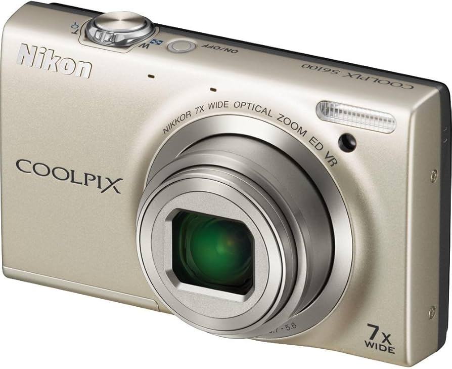 Amazon.com : Nikon COOLPIX S6100 16 MP Digital Camera with 7x