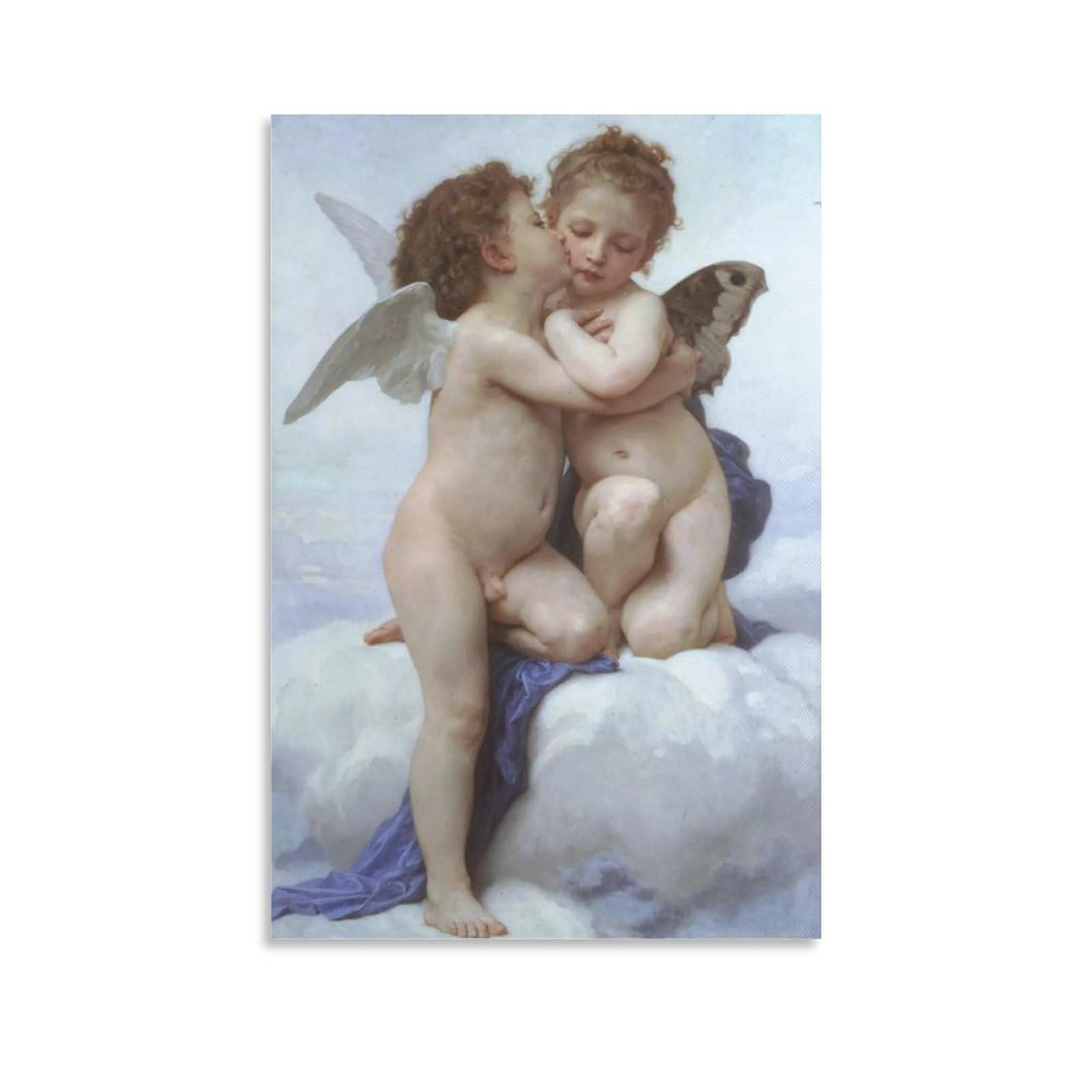 Amazon.co.jp: キャラクターポスター西洋絵画『ファーストキス