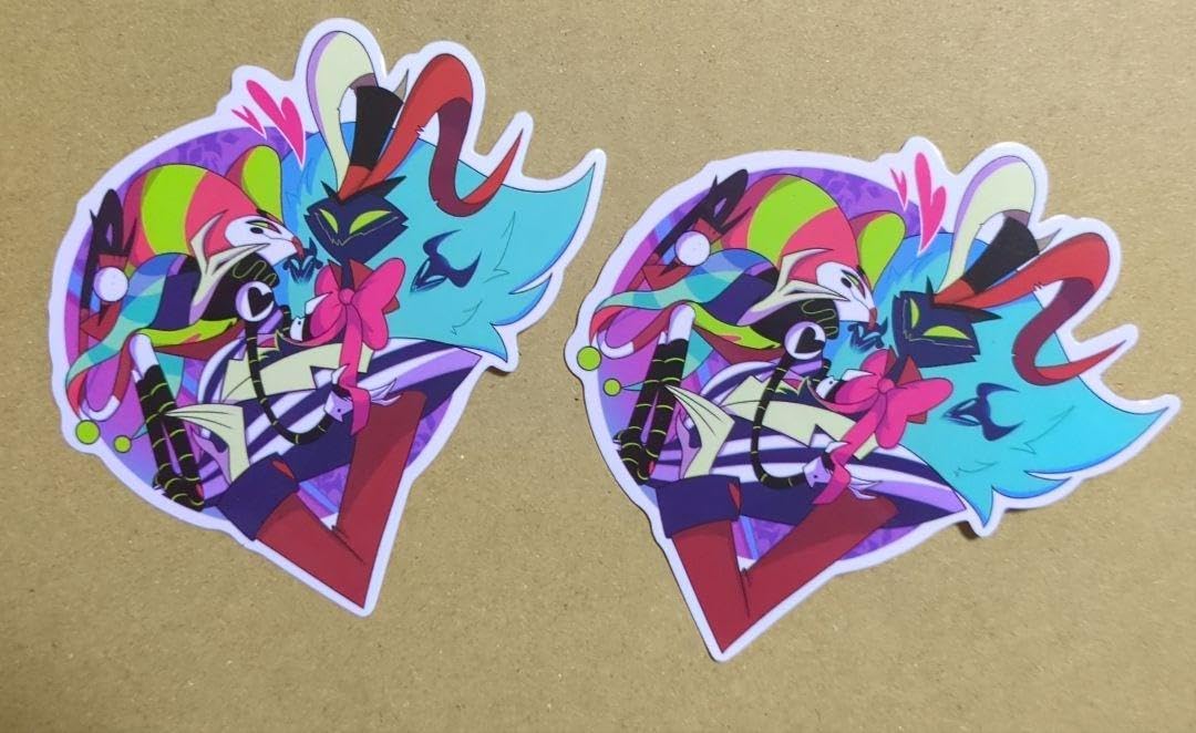 Amazon.co.jp: ヘルヴァボス グッズ ステッカー オジー フィズ : おもちゃ