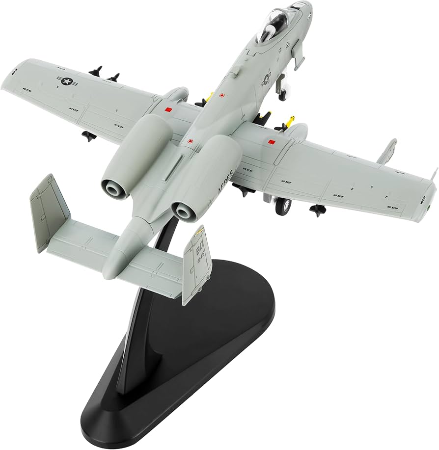 Amazon.com: Sky Trek 1/100 Fighter Jet Model A-10C Thunderbolt II