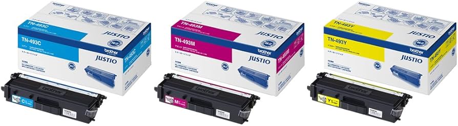 Amazon.co.jp: [ セット品 ] TN-493C / TN-493M / TN-493Y (シアン