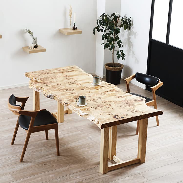 Amazon｜アトリエ木馬 一枚板テーブル用脚 ダイニングテーブル 2脚