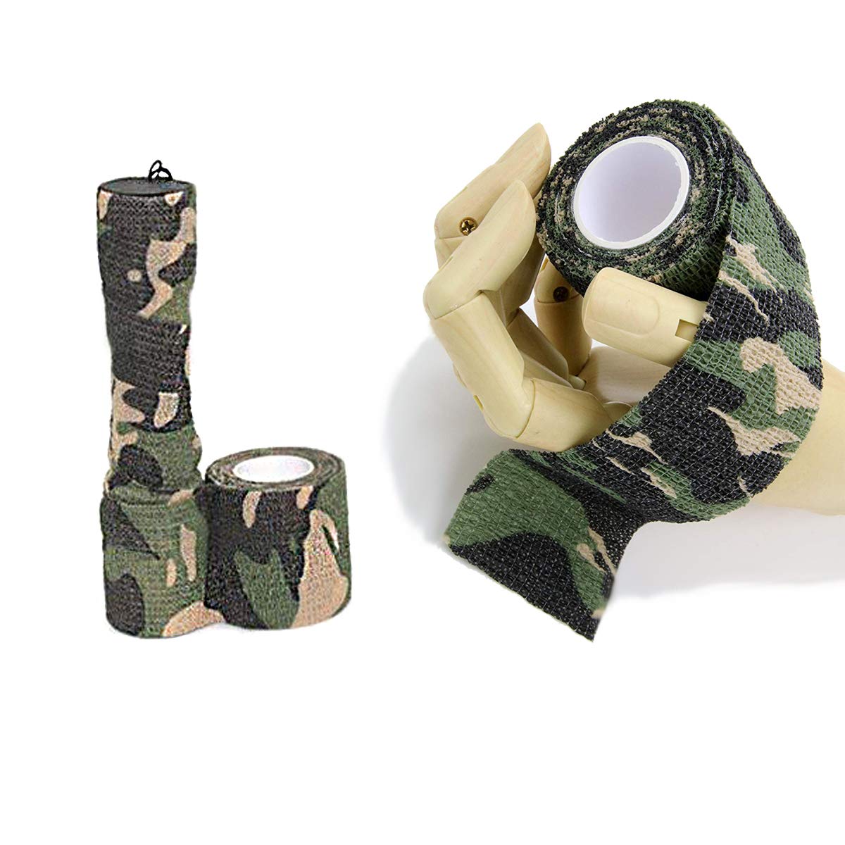 迷彩柄デープが多少剥がれかけていますホコリはできるだけ取り除きます。